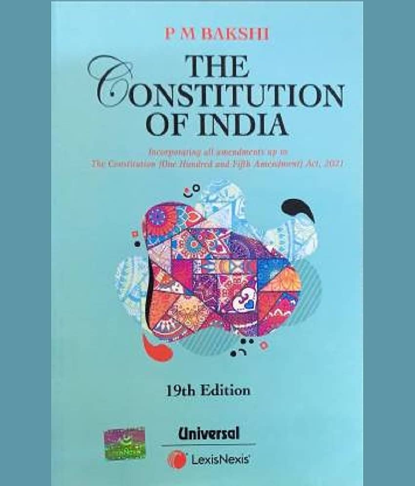 The Constitution of India By P M Bakshi -19th Edition (Paperback, P M Bhakshi) - Stationery | Buy online on ZillyBuy