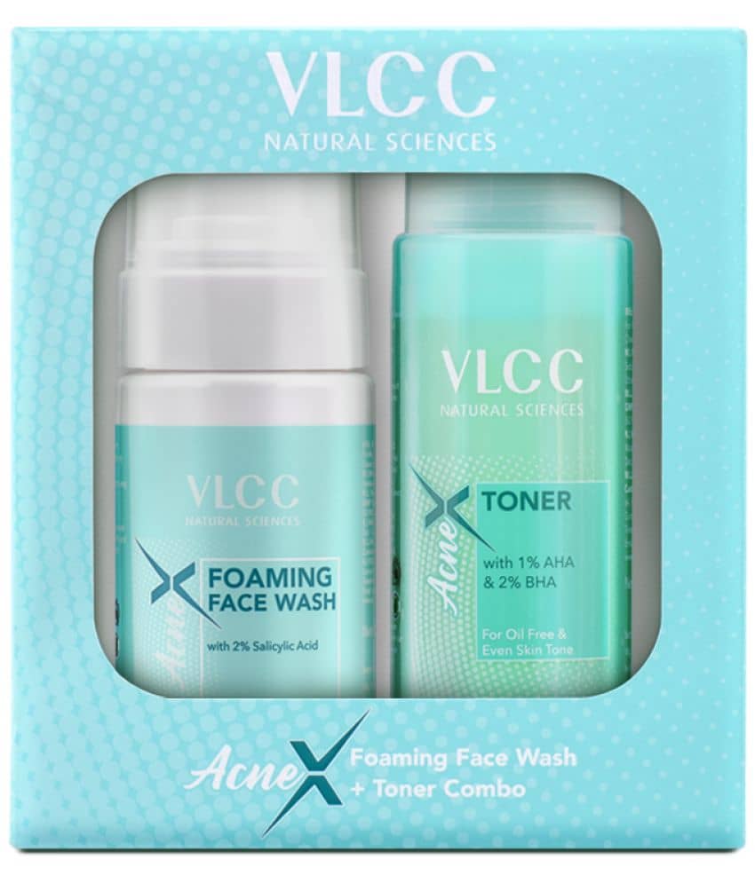 Vlcc Acnex Face Wash With Free Toner For Oily Skin Tone , 225Ml , Acne Control