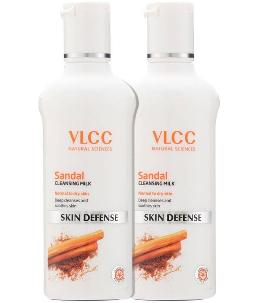     			Vlcc Sandal Cleansing Milk , 100Ml(Pack Of 2)