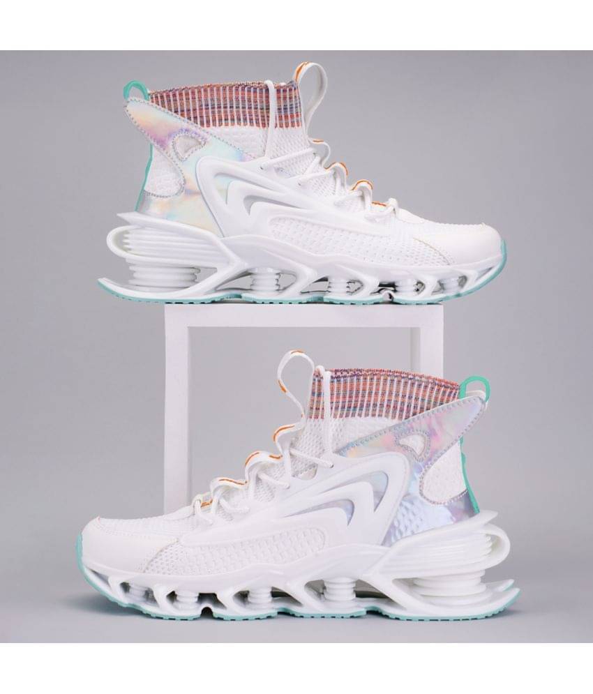     			ATOM Spring Edge Alpha 1 White Men's Lifestyle Shoes