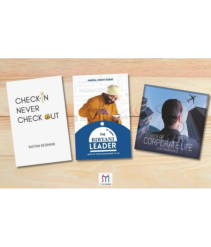 3 Book Combo On Entrepreneurship, Corporate Life & Hotel Industry - Stationery | Buy online on ZillyBuy