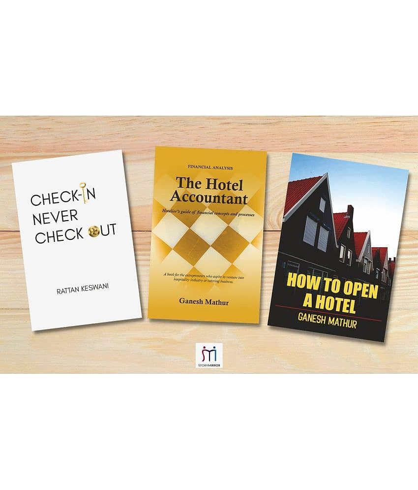 3 Book Combo On Financial Analysis, Entrepreneurship, & Hotel Industry Dream - Stationery | Buy online on ZillyBuy