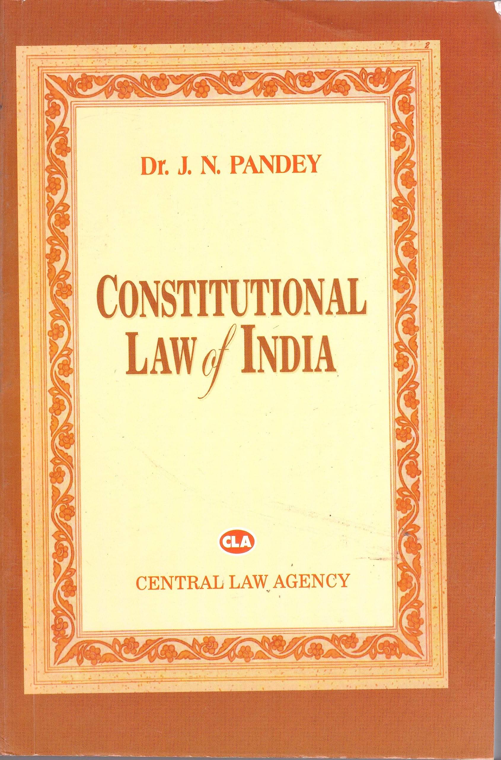 Constitutional law of India 60th edition 2023 BY Dr j.n.pandey 2023 Constitutional law of India 60th edition 2023 BY Dr j.n.pandey 2023