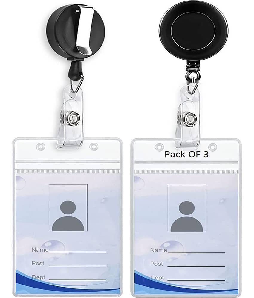 Dey 's stationery store - Plastic Card Holder ( Pack 20 ) - Stationery | Buy online on ZillyBuy