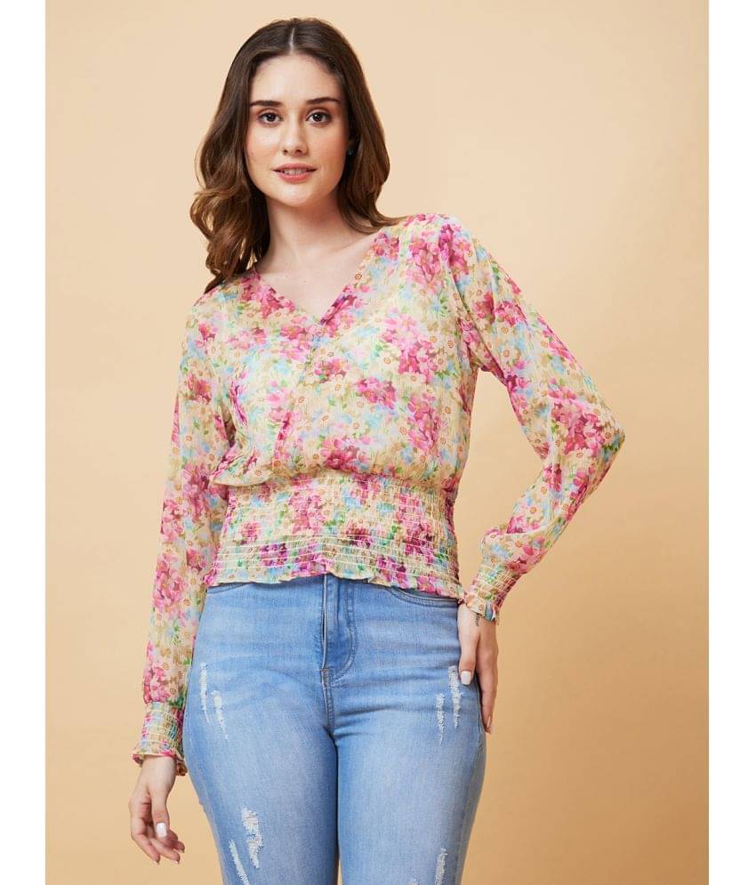 Globus - Multicolor Polyester Women's Regular Top ( Pack of 2 )     			Globus - Multicolor Polyester Women's Regular Top ( Pack of 2 )
