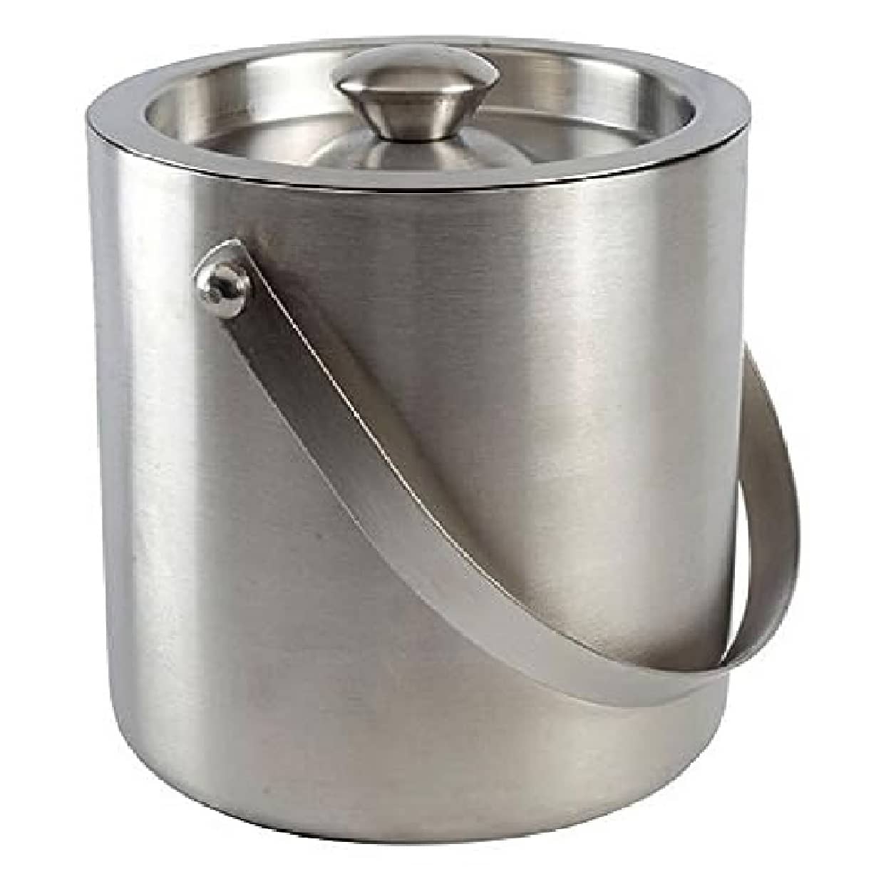 Stainless Steel Double Walled Ice Bucket - Cookware | Buy online on ZillyBuy