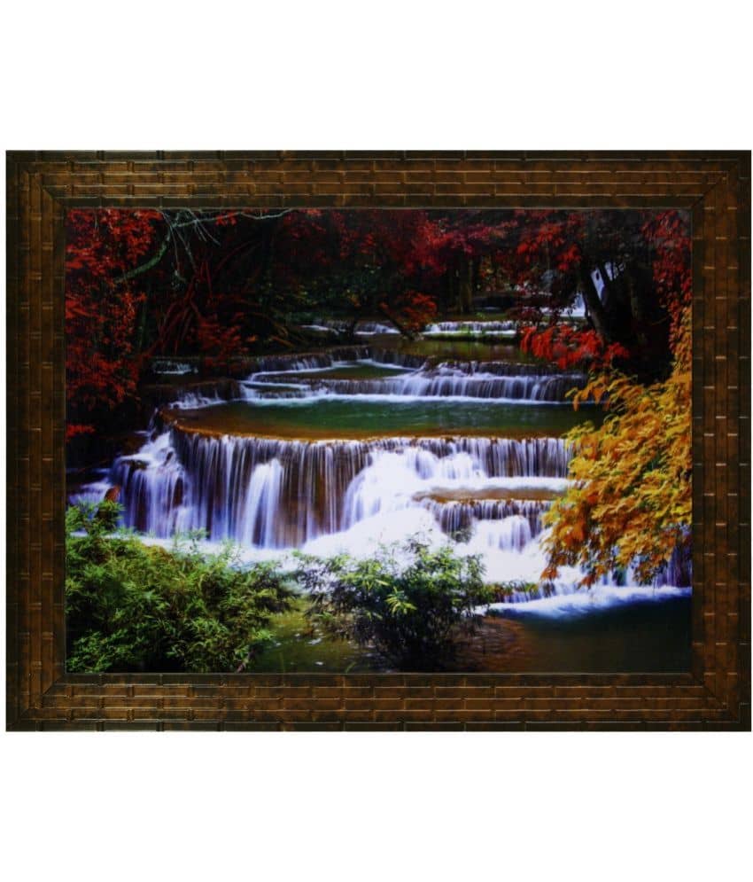 Indianara - Landscape Painting With Frame