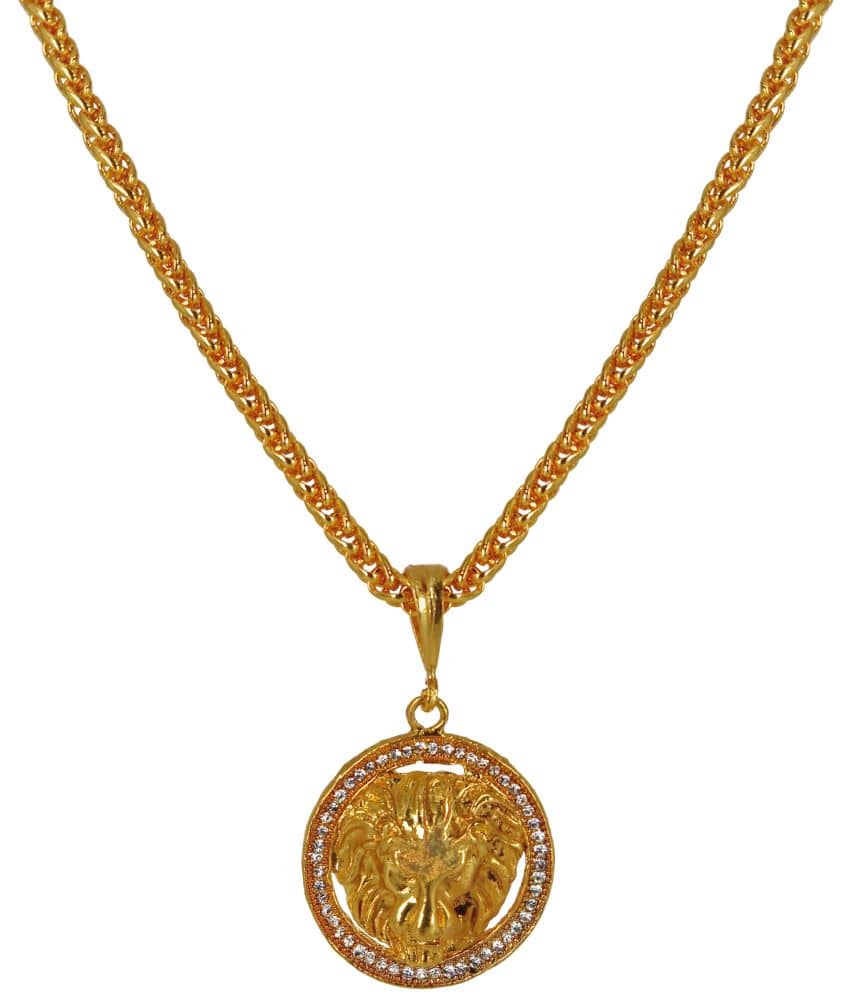 JIPPA - Gold Pendant set ( Pack of 1 )