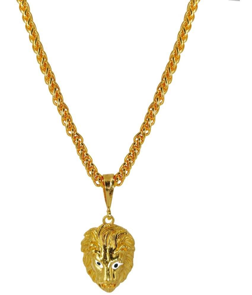 JIPPA - Gold Pendant set ( Pack of 1 ) JIPPA - Gold Pendant set ( Pack of 1 )
