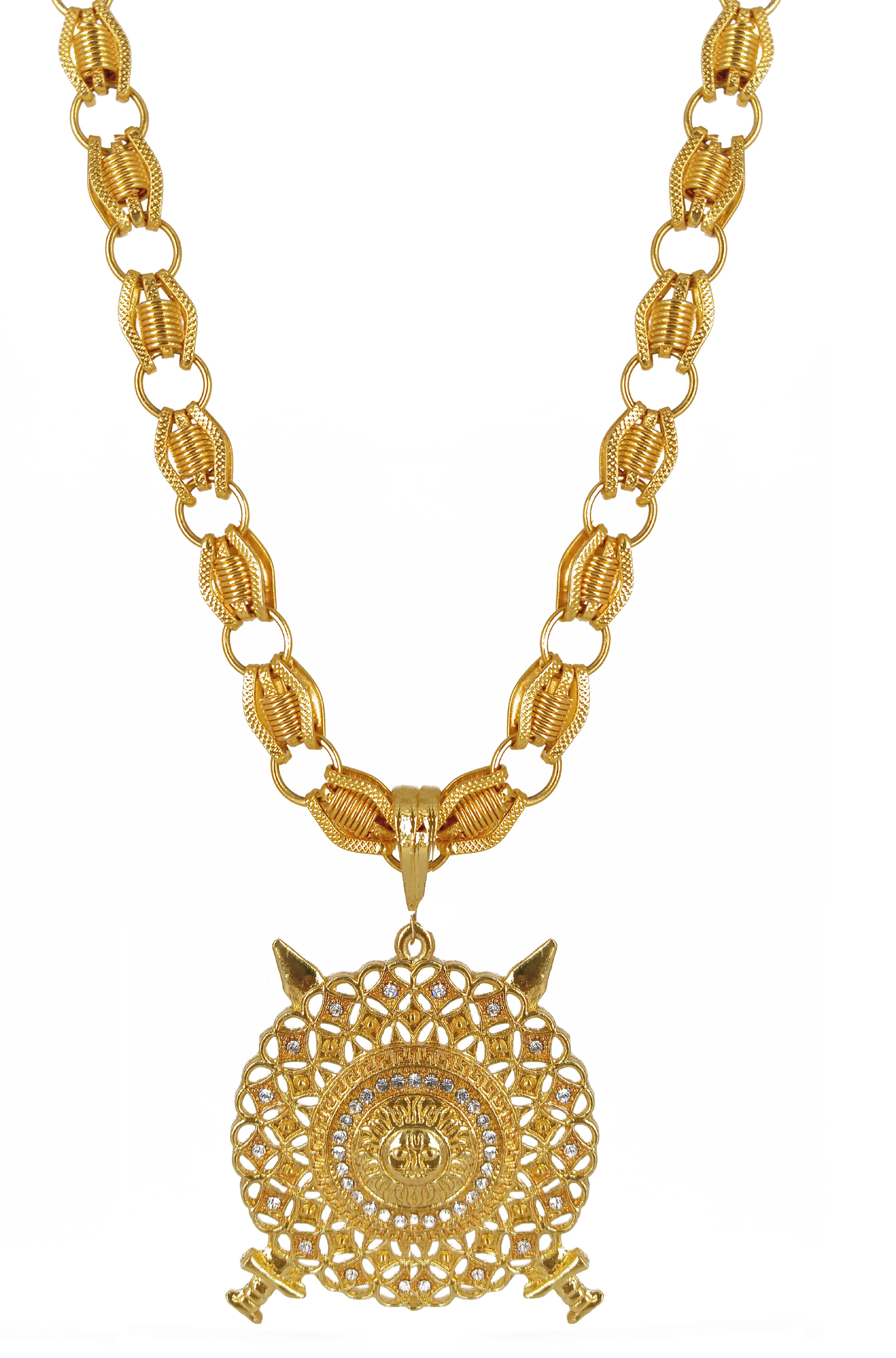 JIPPA - Gold Pendant set ( Pack of 1 ) JIPPA - Gold Pendant set ( Pack of 1 )