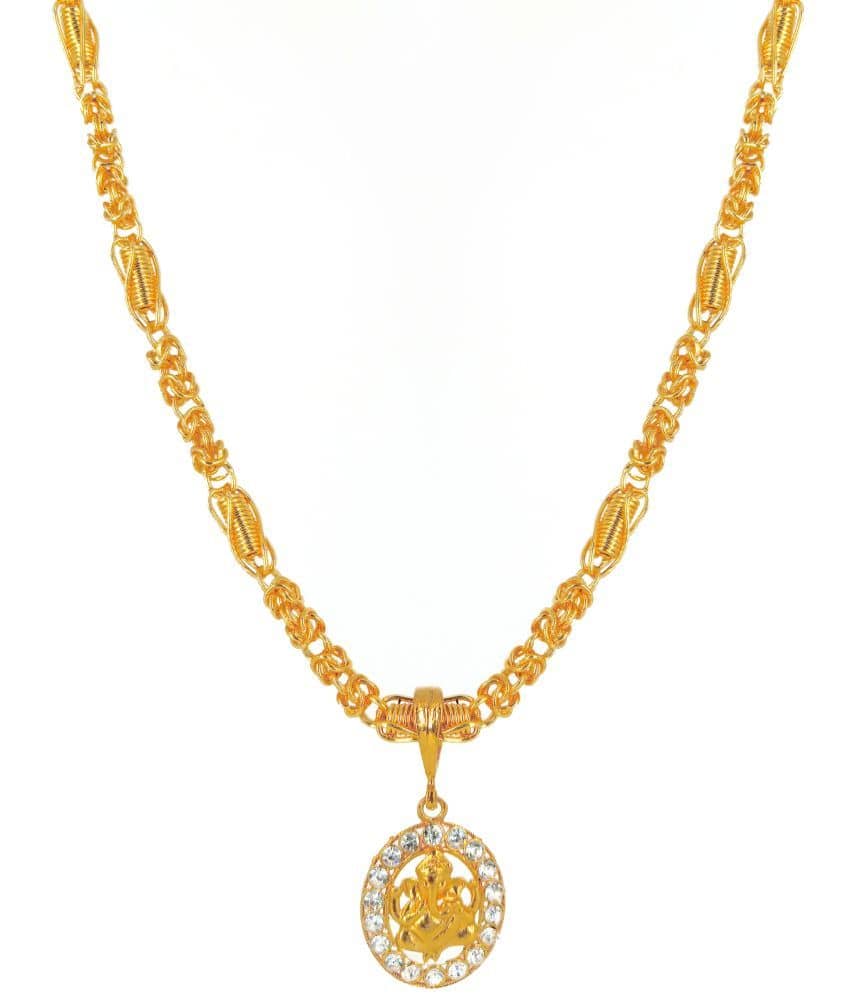 JIPPA - Gold Pendant set ( Pack of 1 )