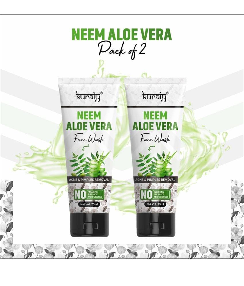     			KURAIY Face Wash Soothing Clear Calming Facial Cleanser 75ml pack of 2