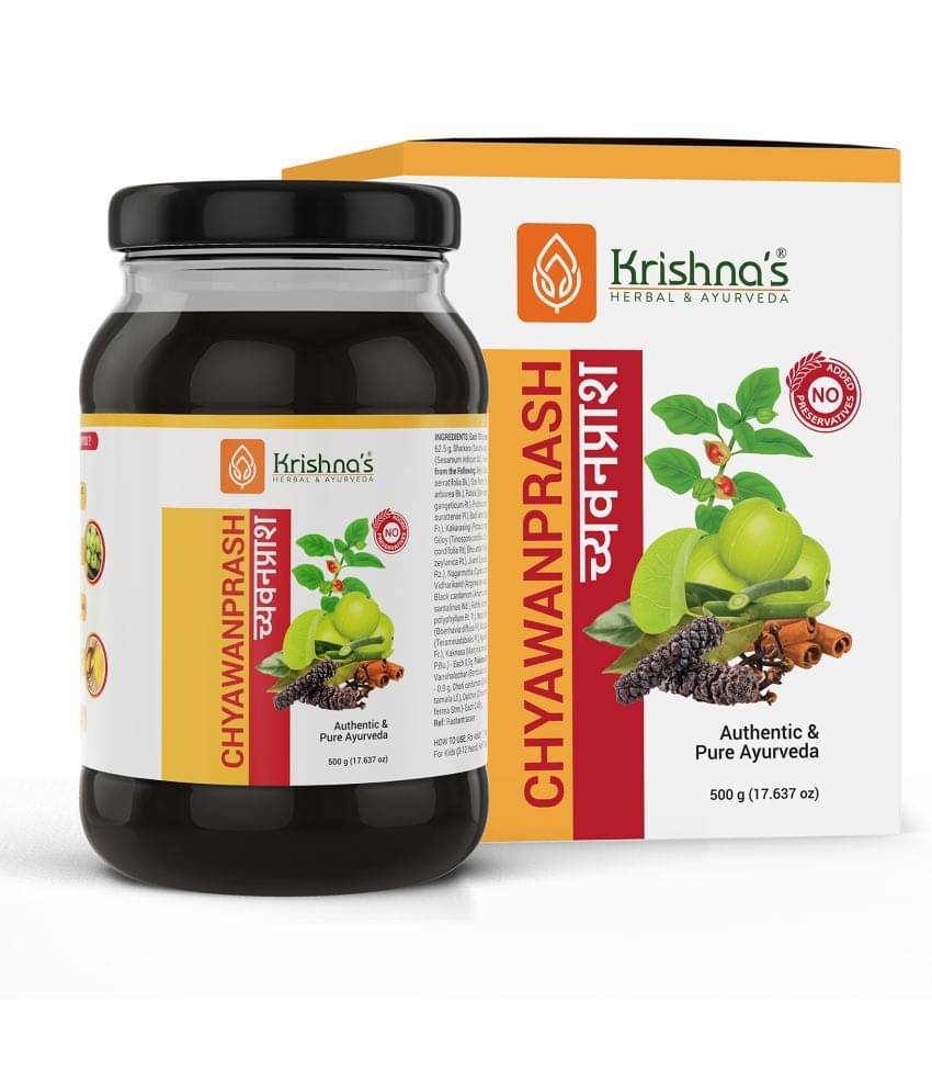     			Krishna's Herbal & Ayurveda Preservative Free Chyawanprash - 500 g