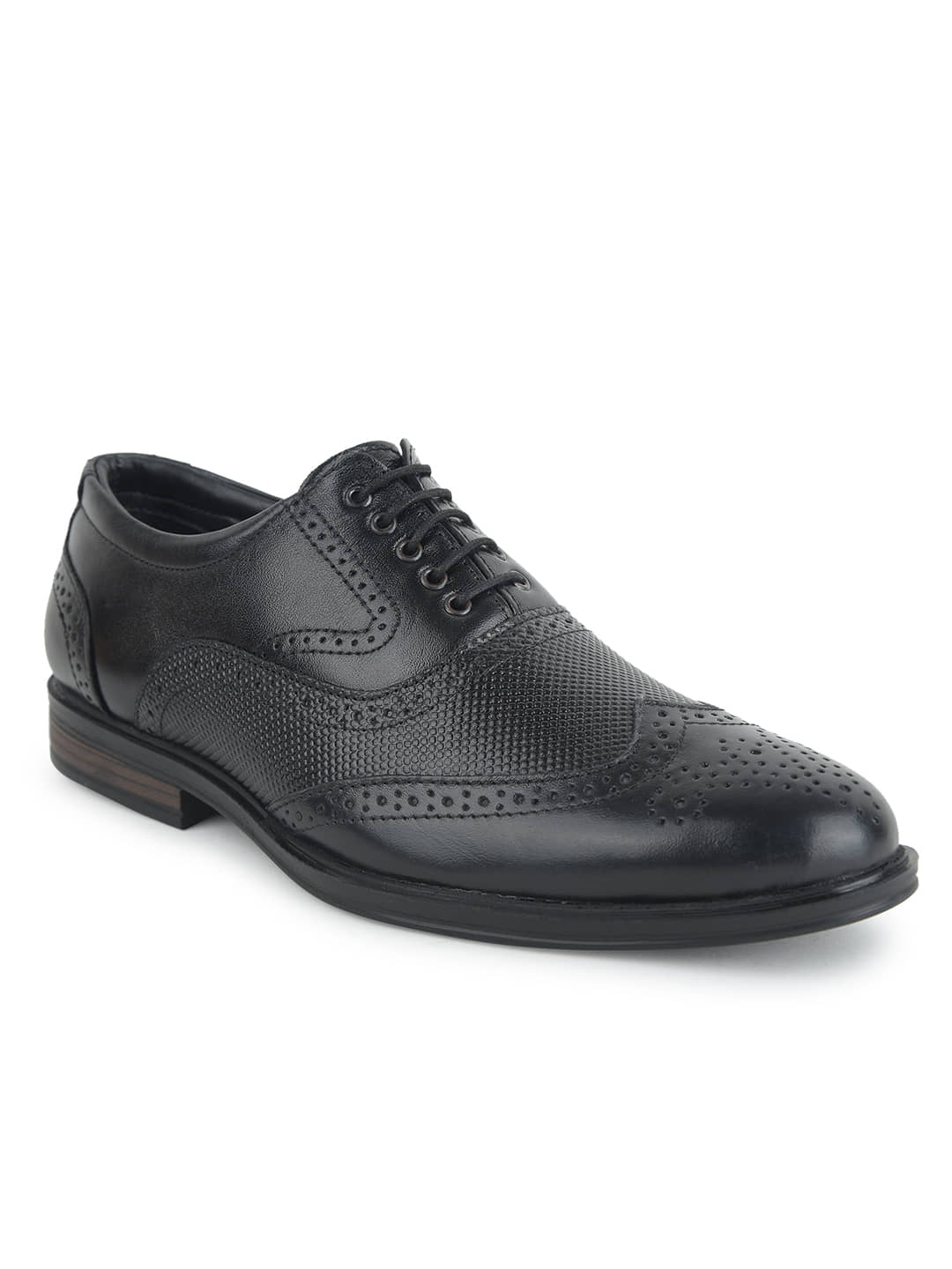 Liberty - Black Men's Brogue Formal Shoes - Formal Shoes | Buy online on ZillyBuy