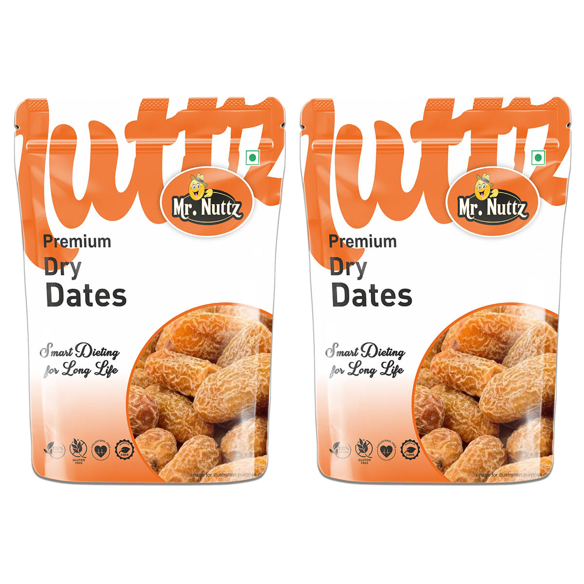 Mr.Nuttz Premium Dates (Dry Yellow Dates/ Peela Chuara, Khajoor 1kg) - Dry Dates (2 x 500 g) Mr.Nuttz Premium Dates (Dry Yellow Dates/ Peela Chuara, Khajoor 1kg) - Dry Dates (2 x 500 g)