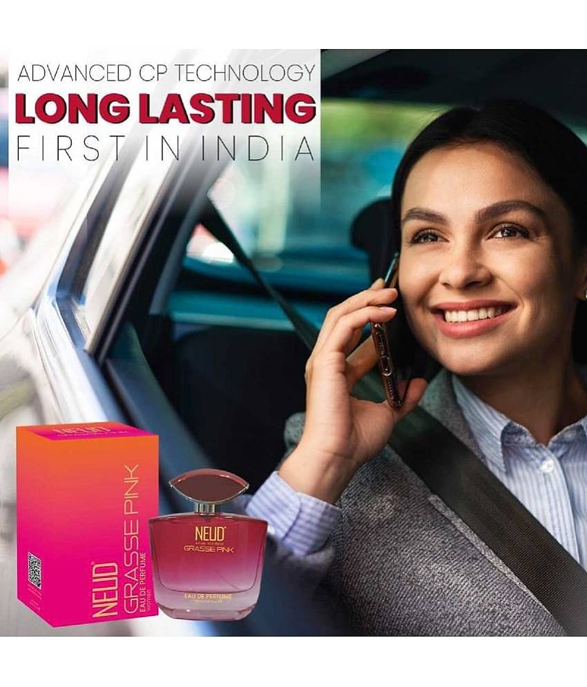 NEUD Grasse Pink Luxury Perfume for Women Long Lasting EDP, 100 ml Each (Pack of 2)
