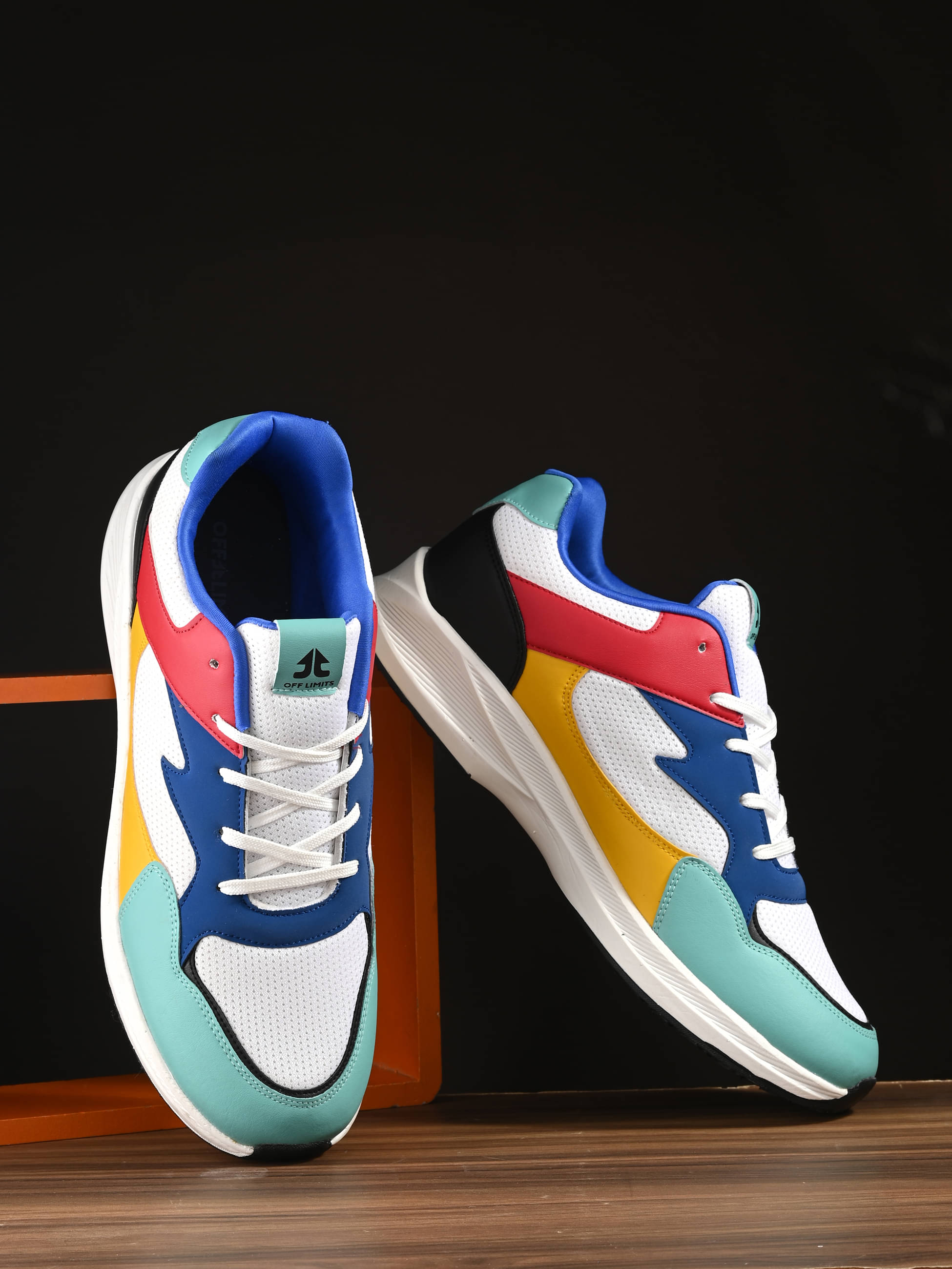     			OFF LIMITS - ROGER B&T Multi Color Men's Sports Running Shoes