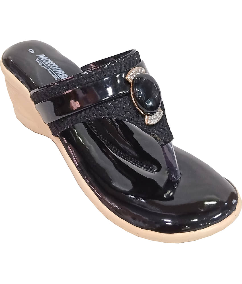 Racecourse - Black Women's Slip On Heels - Heels | Buy online on ZillyBuy
