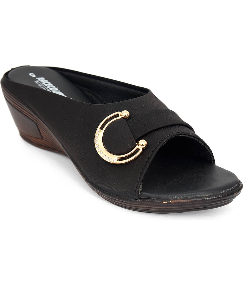 Racecourse - Black Women's Slip On Heels - Heels | Buy online on ZillyBuy