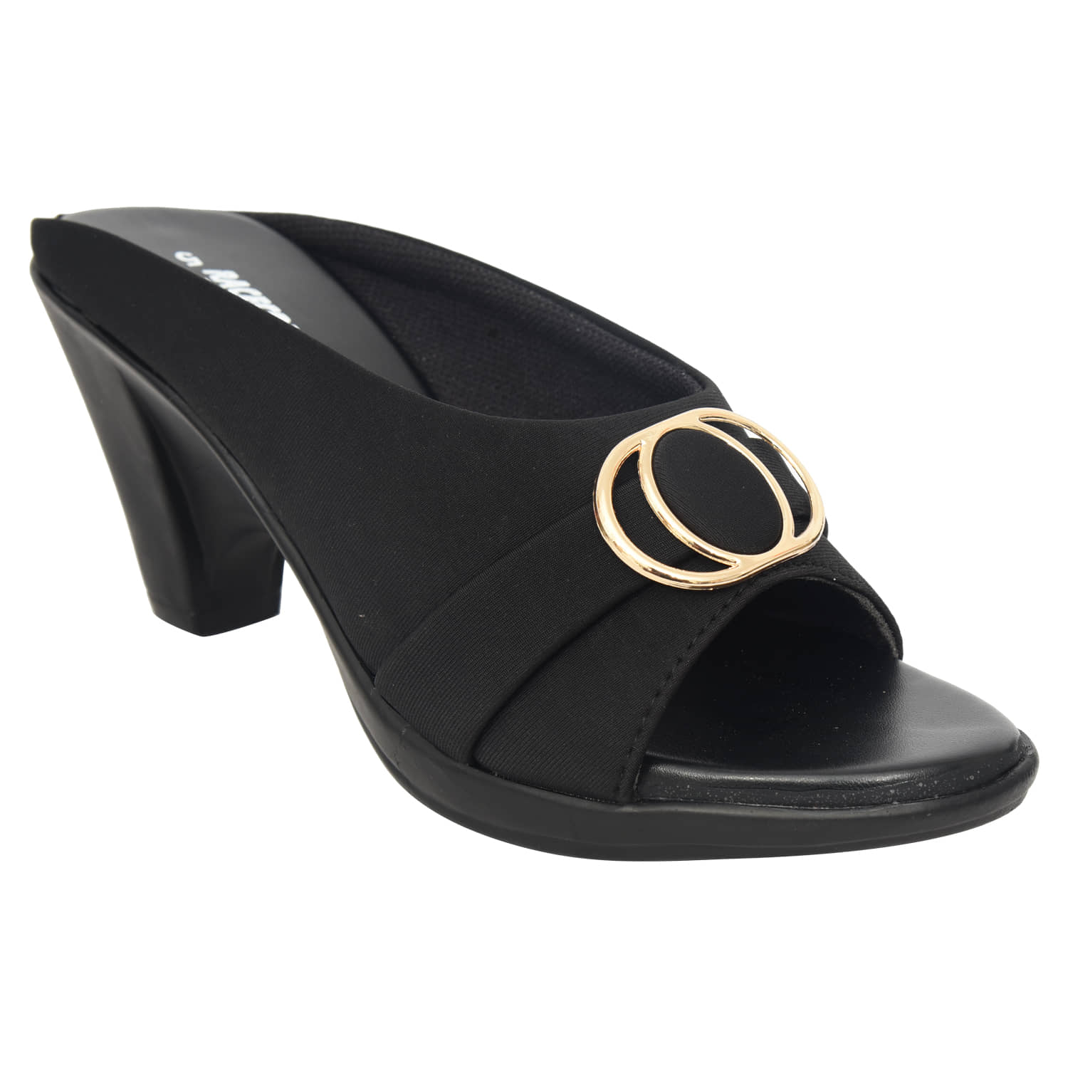 Racecourse - Black Women's Slip On Heels - Heels | Buy online on ZillyBuy