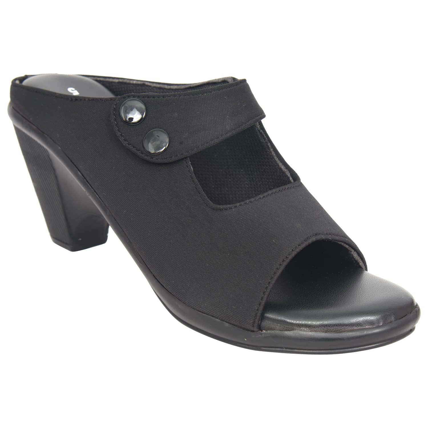 Racecourse - Black Women's Slip On Heels - Heels | Buy online on ZillyBuy