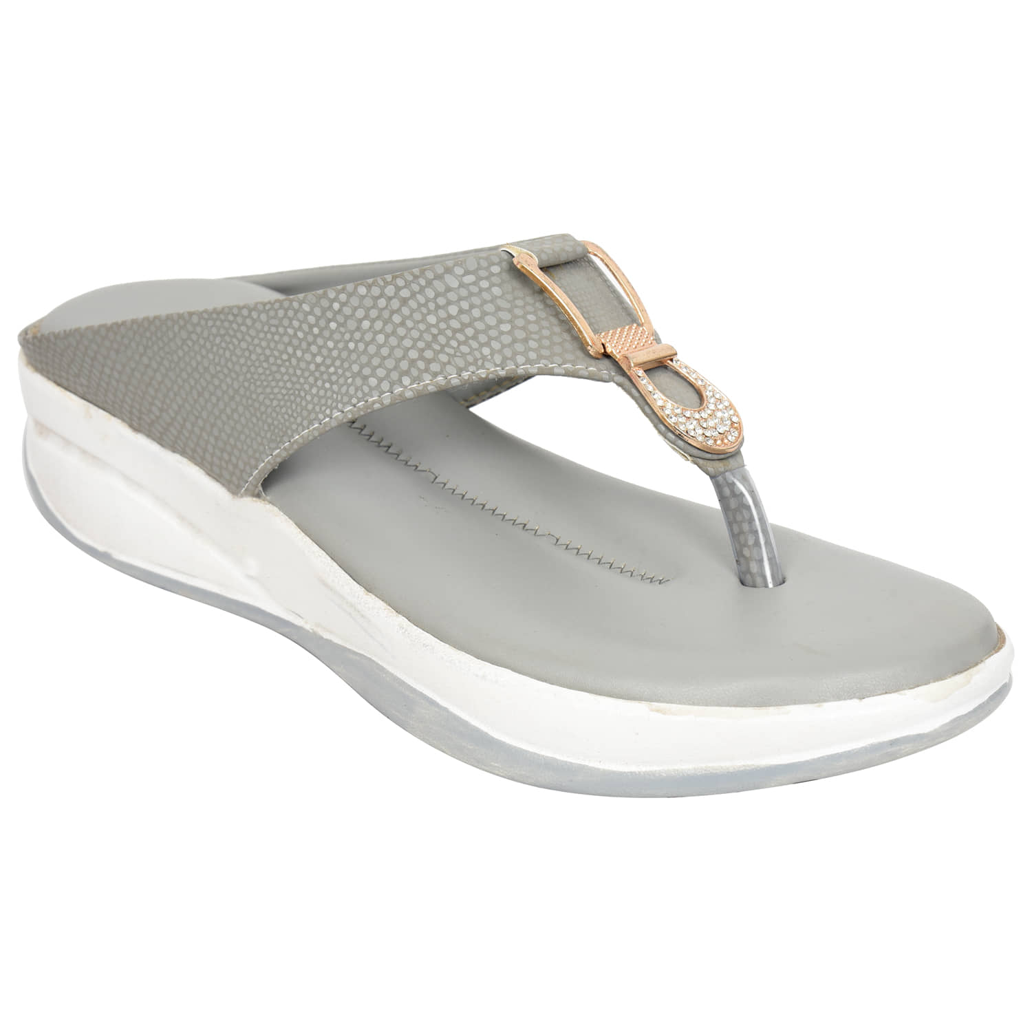 Racecourse - Gray Women's Slip On Heels - Heels | Buy online on ZillyBuy