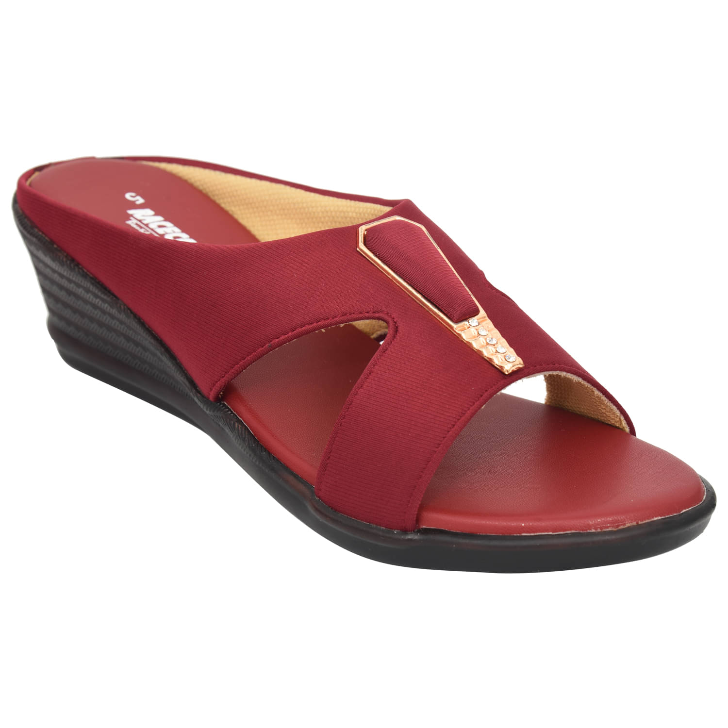     			Racecourse - Maroon Women's Slip On Heels