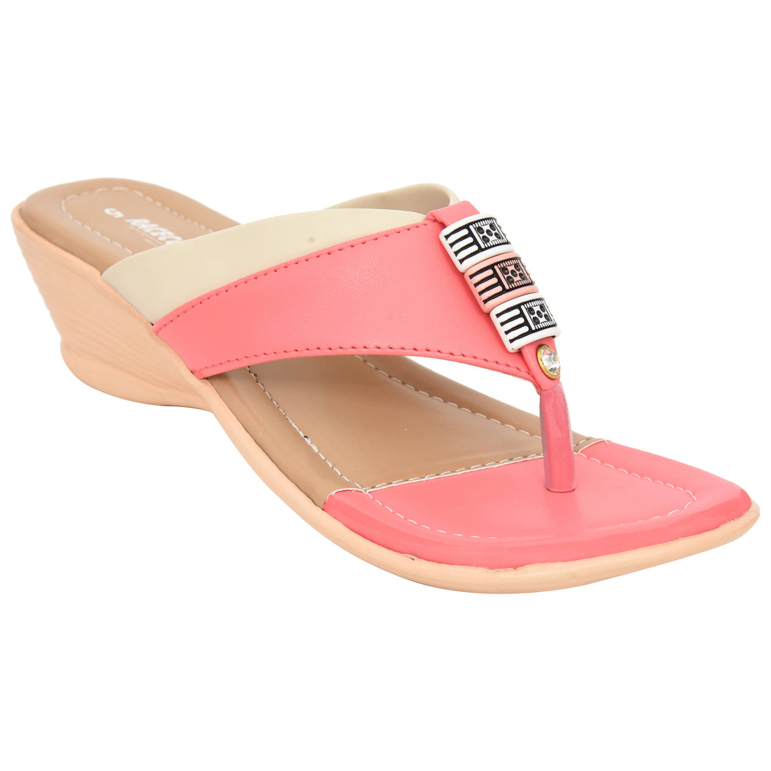 Racecourse - Pink Women's Slip On Heels     			Racecourse - Pink Women's Slip On Heels