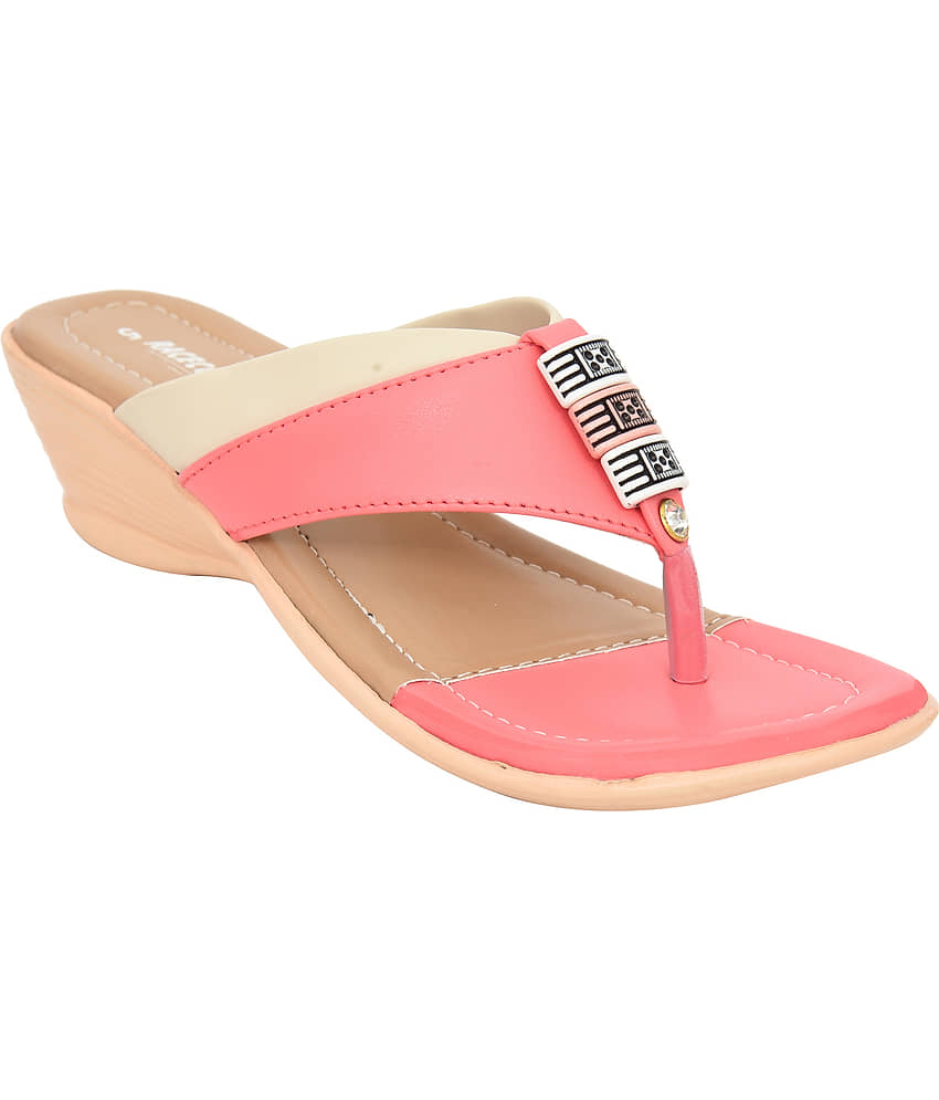 Racecourse - Pink Women's Slip On Heels - Heels | Buy online on ZillyBuy