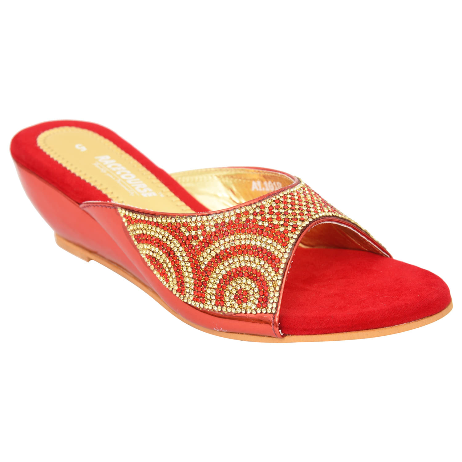     			Racecourse - Red Women's Slip On Heels