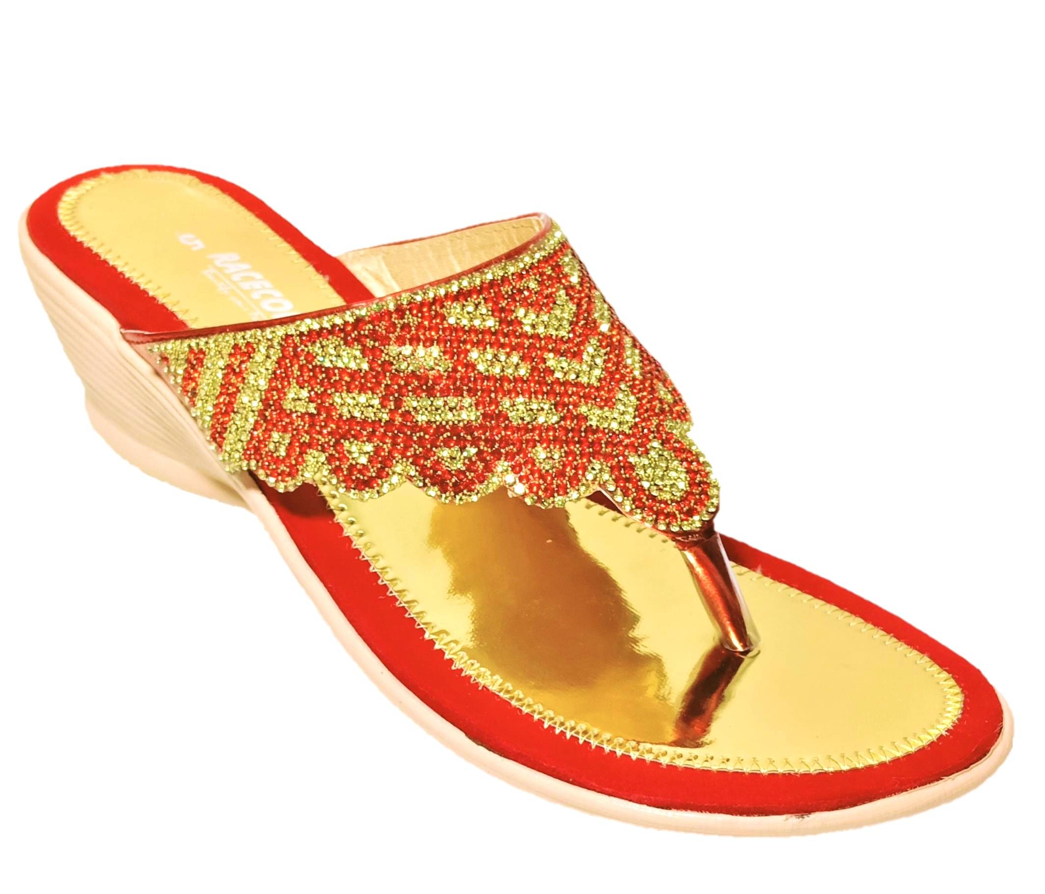     			Racecourse - Red Women's Slip On Heels