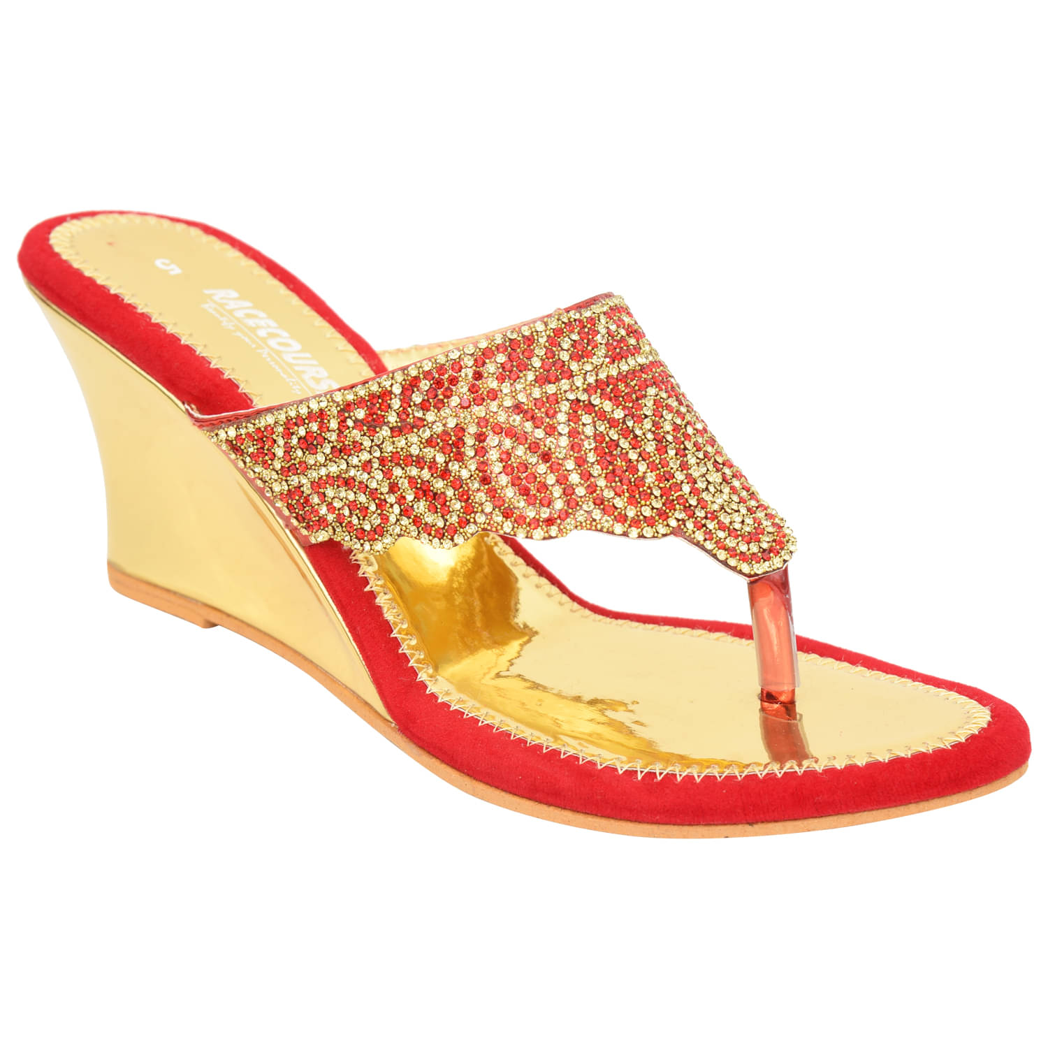     			Racecourse - Red Women's Slip On Heels