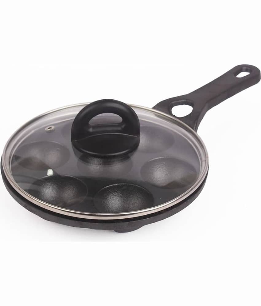 The Indus Valley - Cast Iron No Coating Appam Patra ml ( Pack of 1 ) - Cookware | Buy online on ZillyBuy
