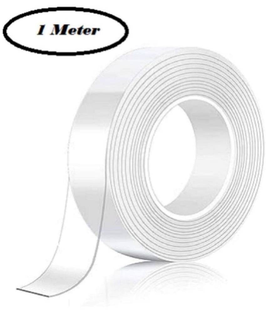 dust n shine - Transparent Double Sided Nano Tape ( Pack of 1 ) dust n shine - Transparent Double Sided Nano Tape ( Pack of 1 )