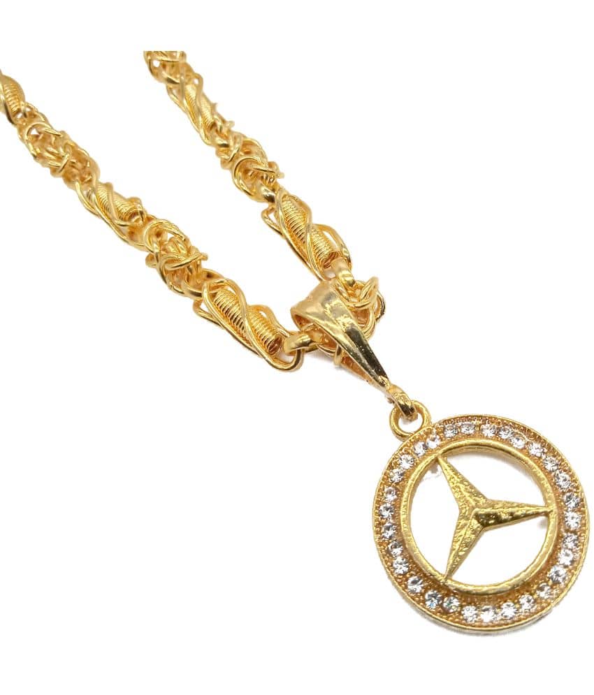 JIPPA - Gold Pendant set ( Pack of 1 )