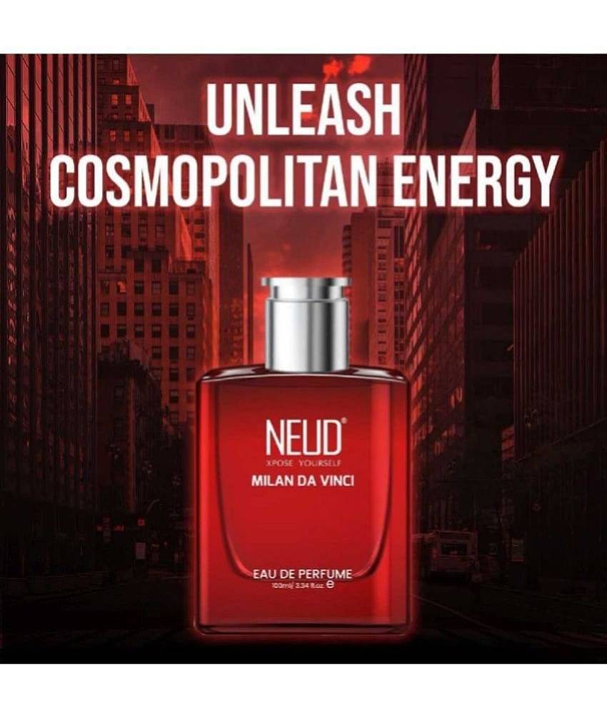 NEUD Milan Da Vinci Luxury Perfume for Cosmopolitan Men Long Lasting EDP, 100ml