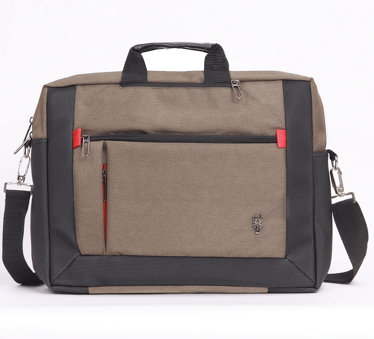     			krishiv 13 Ltrs Mustard Laptop Bags