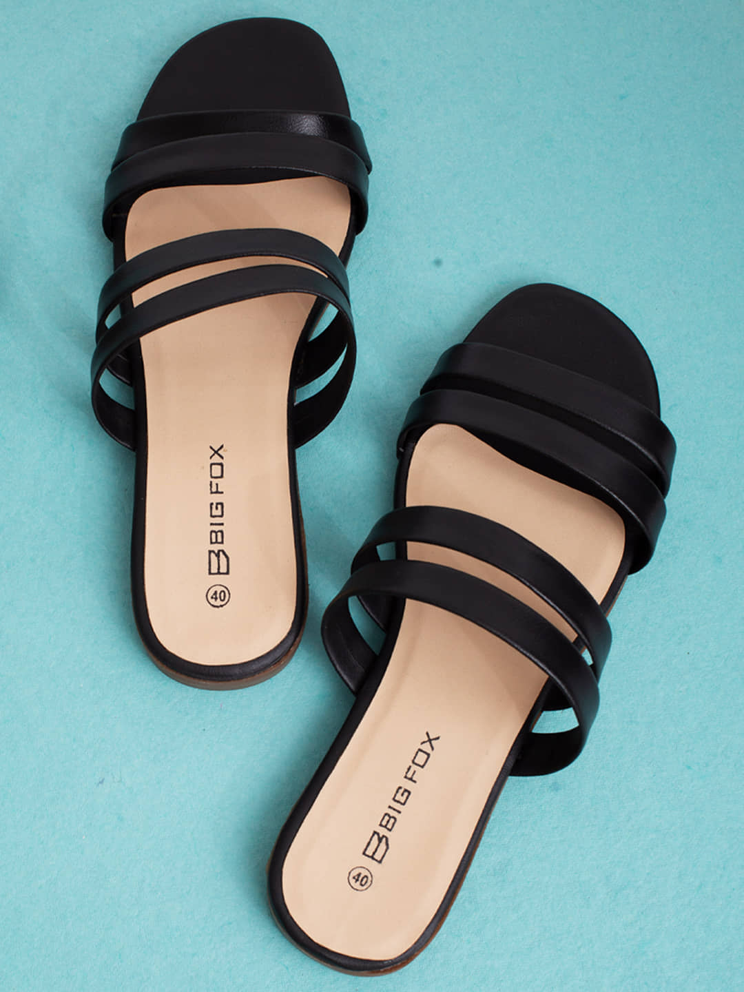 Big Fox - Black Women's Flats