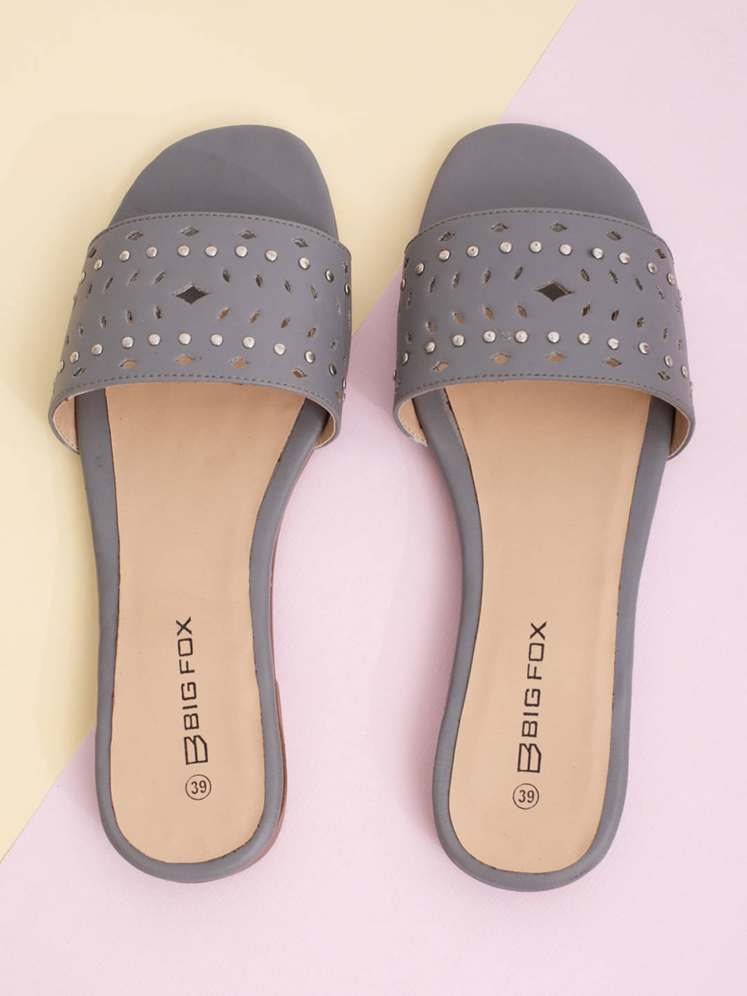 Big Fox - Gray Women's Flats Big Fox - Gray Women's Flats