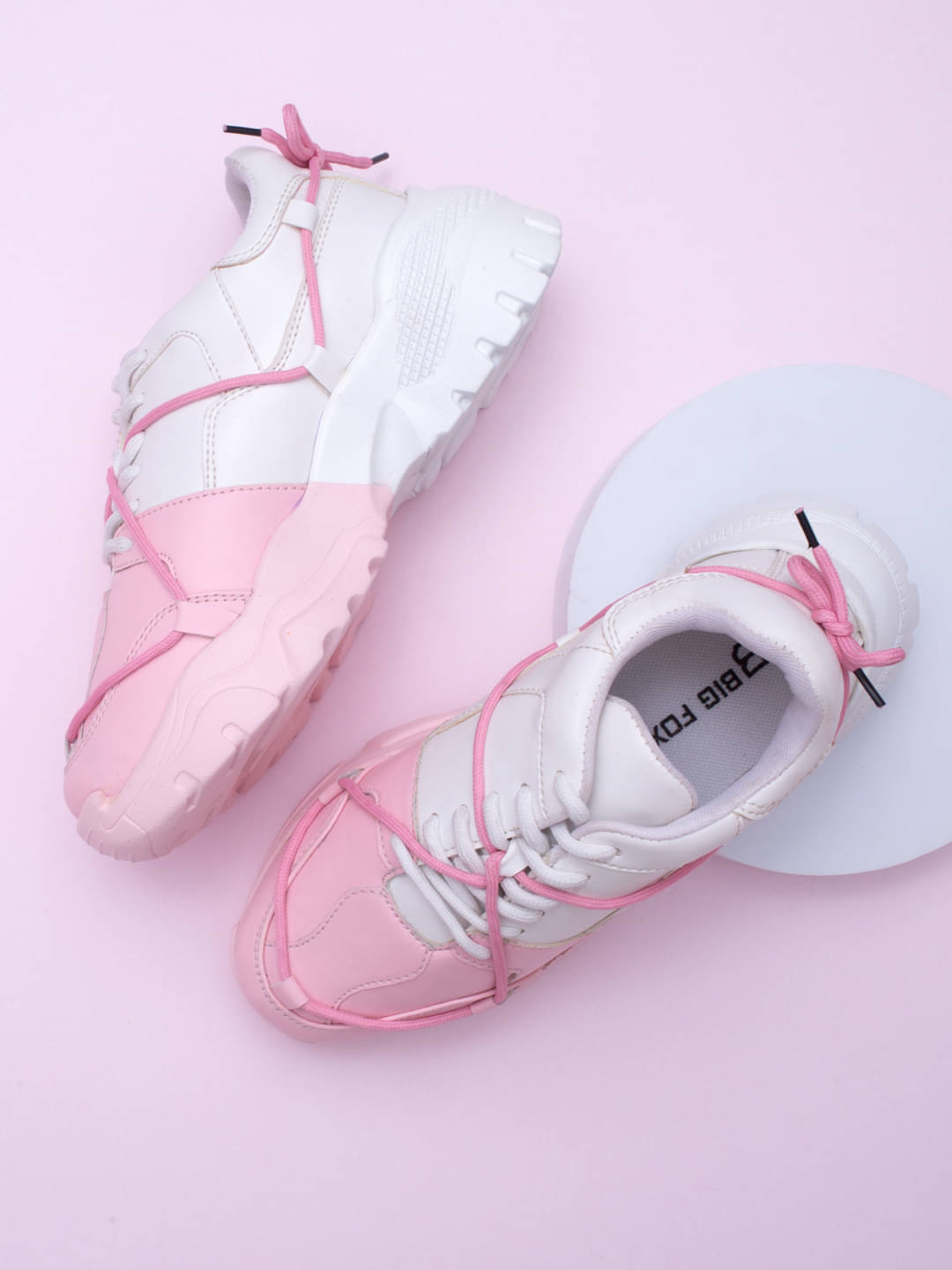 Big Fox - Pink Women's Sneakers Big Fox - Pink Women's Sneakers