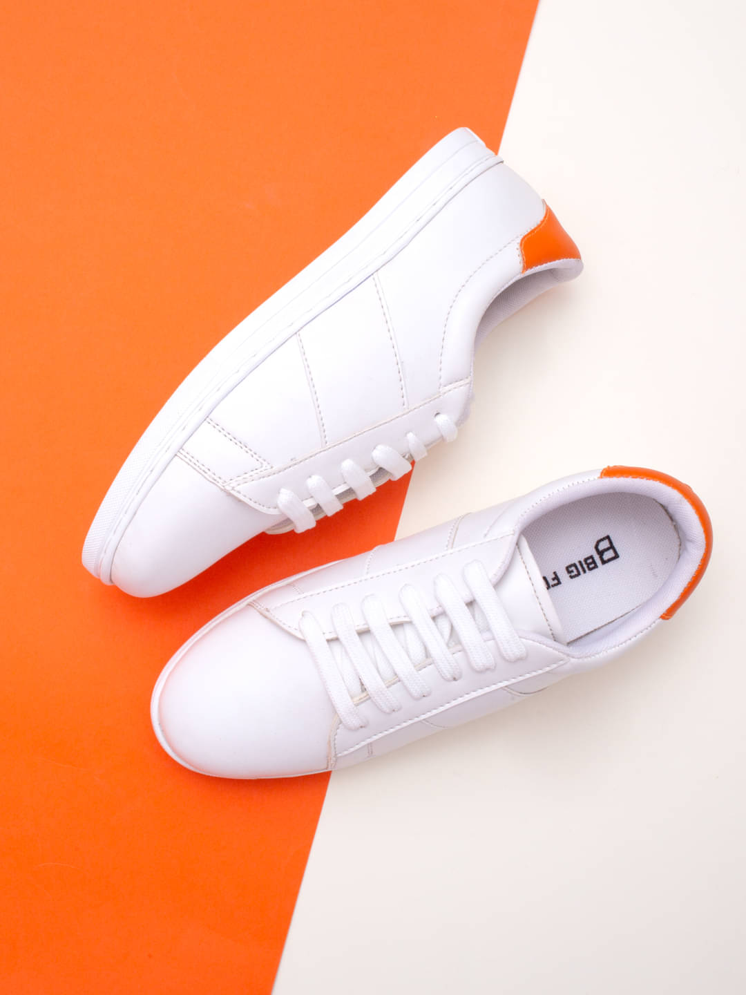     			Big Fox - White Women's Sneakers