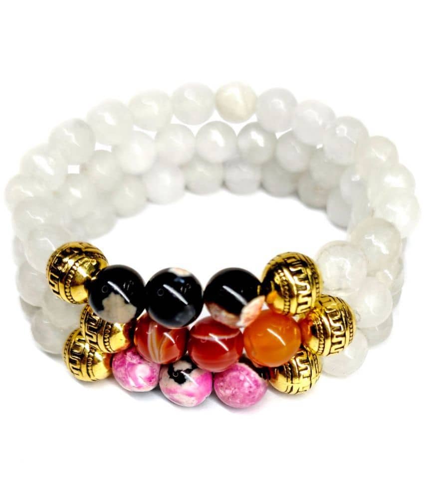 DAIVYA WELLNESS - White Bracelet ( Pack of 3 ) - Bangles & Bracelets | Buy online on ZillyBuy