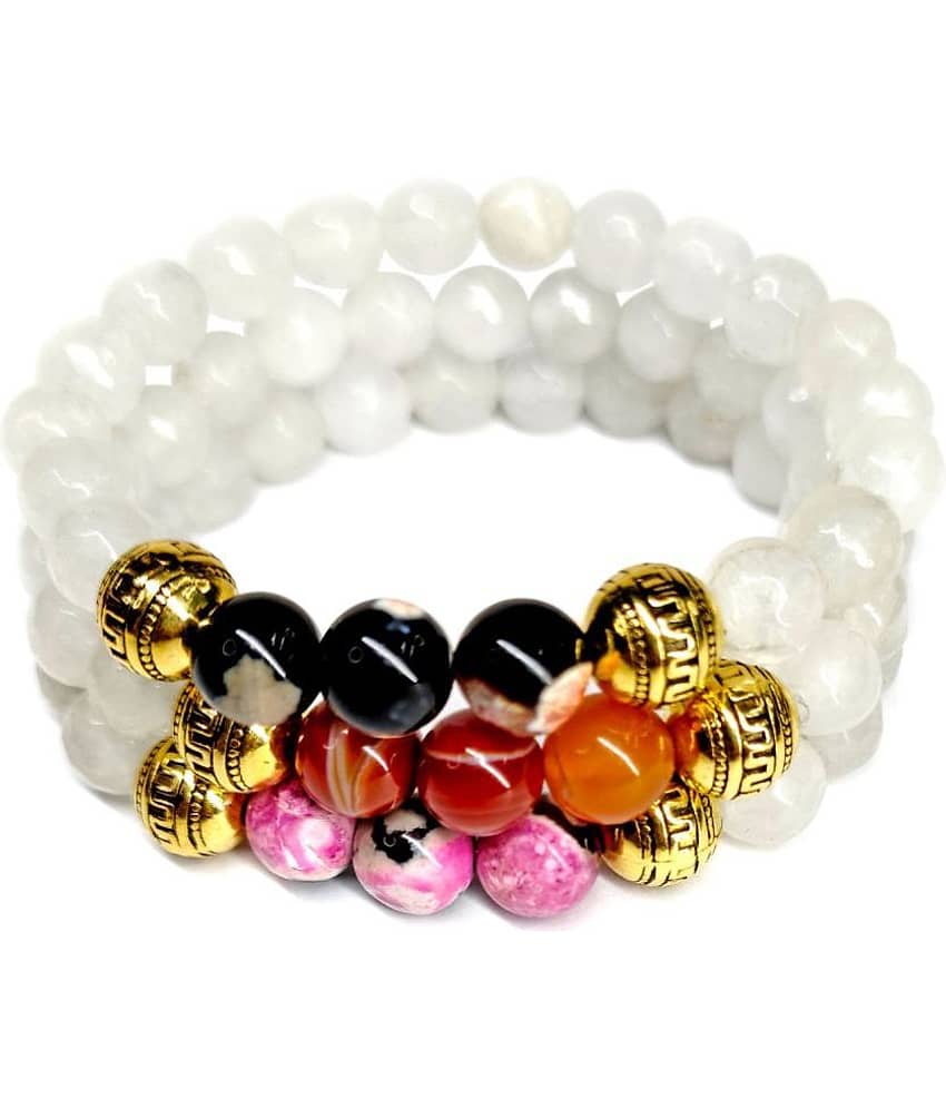 DAIVYA WELLNESS - White Bracelet ( Pack of 3 ) - Bangles & Bracelets | Buy online on ZillyBuy