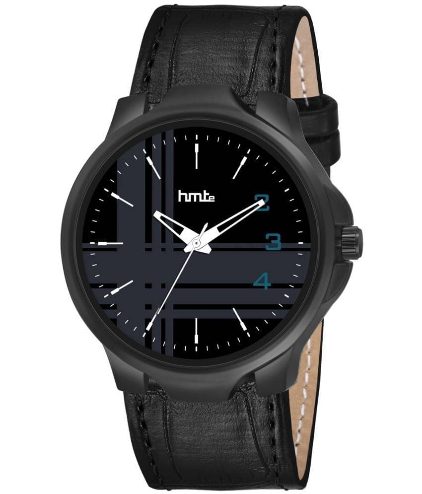     			HMTe - Black Plastic Analog Men's Watch