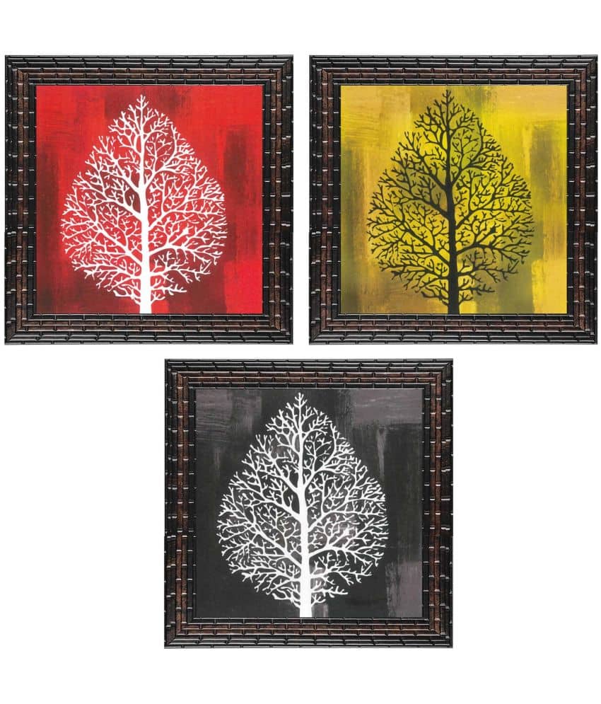 Indianara - Abstract Painting With Frame