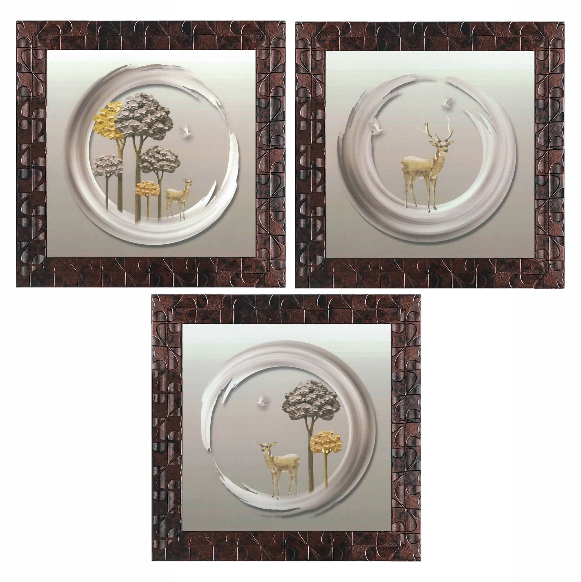 Indianara - Animal Painting With Frame