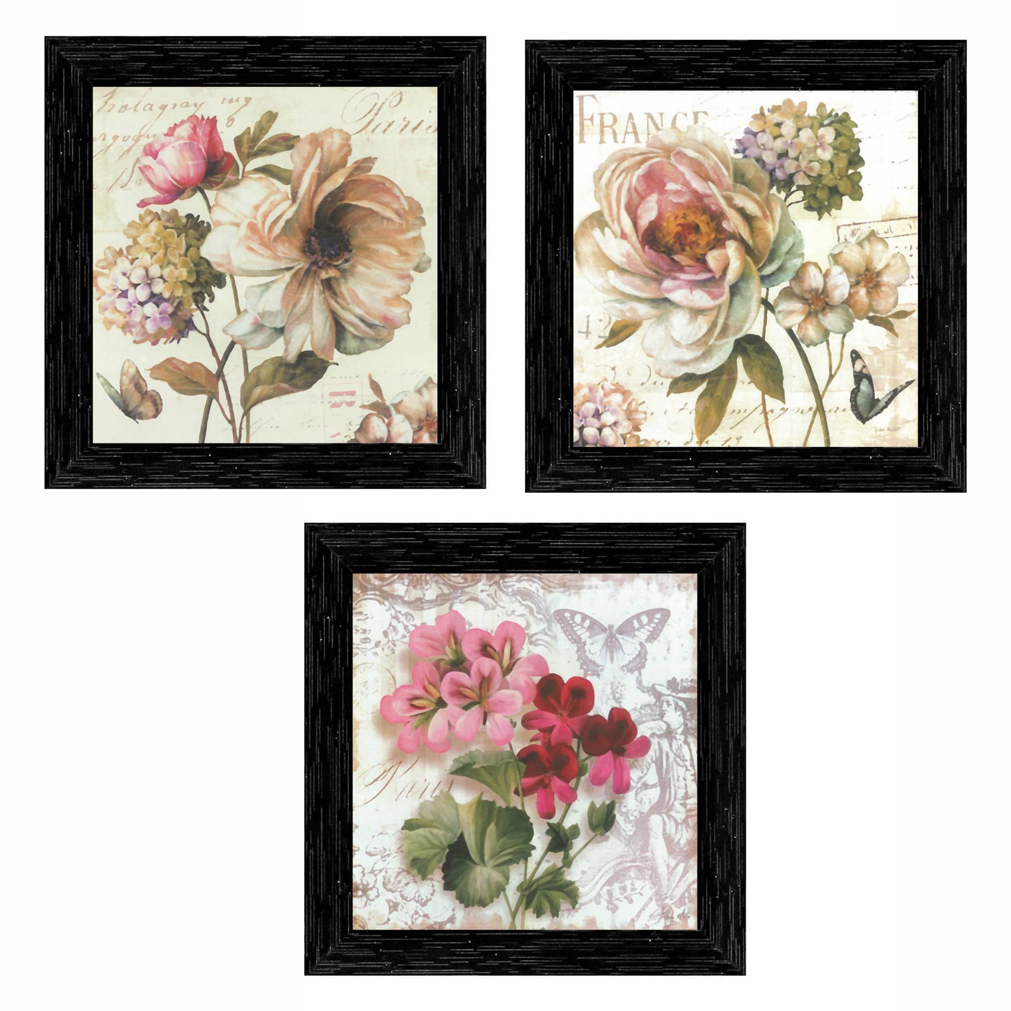 Indianara - Floral Painting With Frame