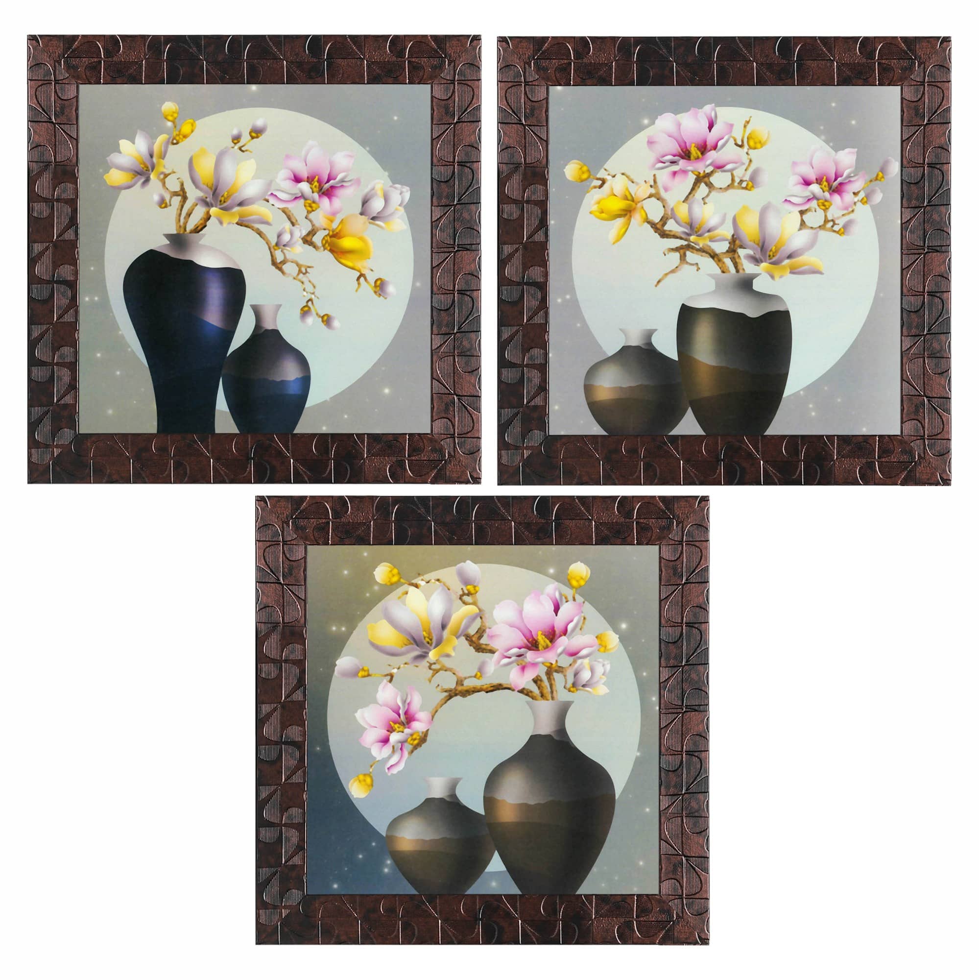 Indianara - Floral Painting With Frame