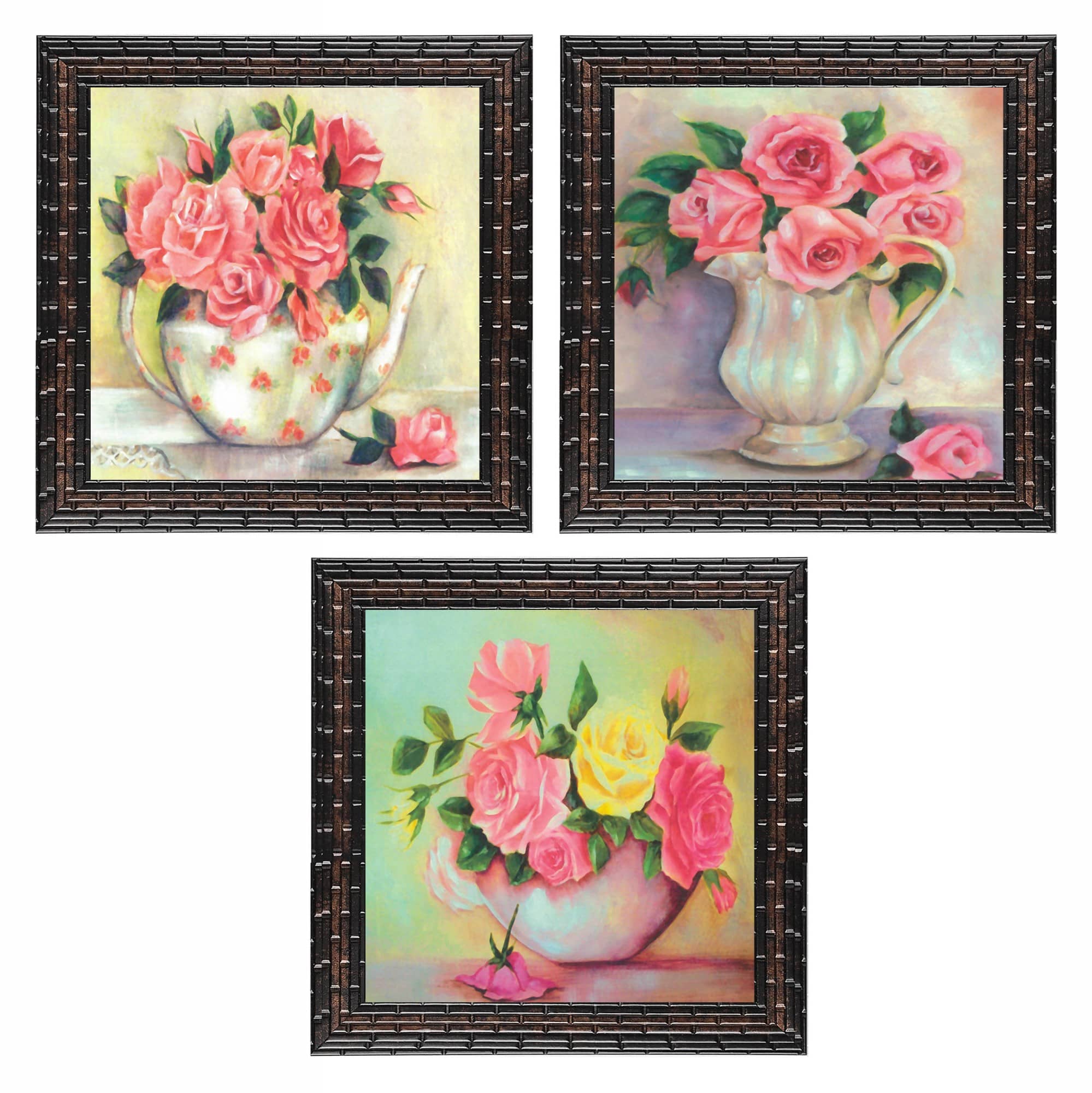 Indianara - Floral Painting With Frame