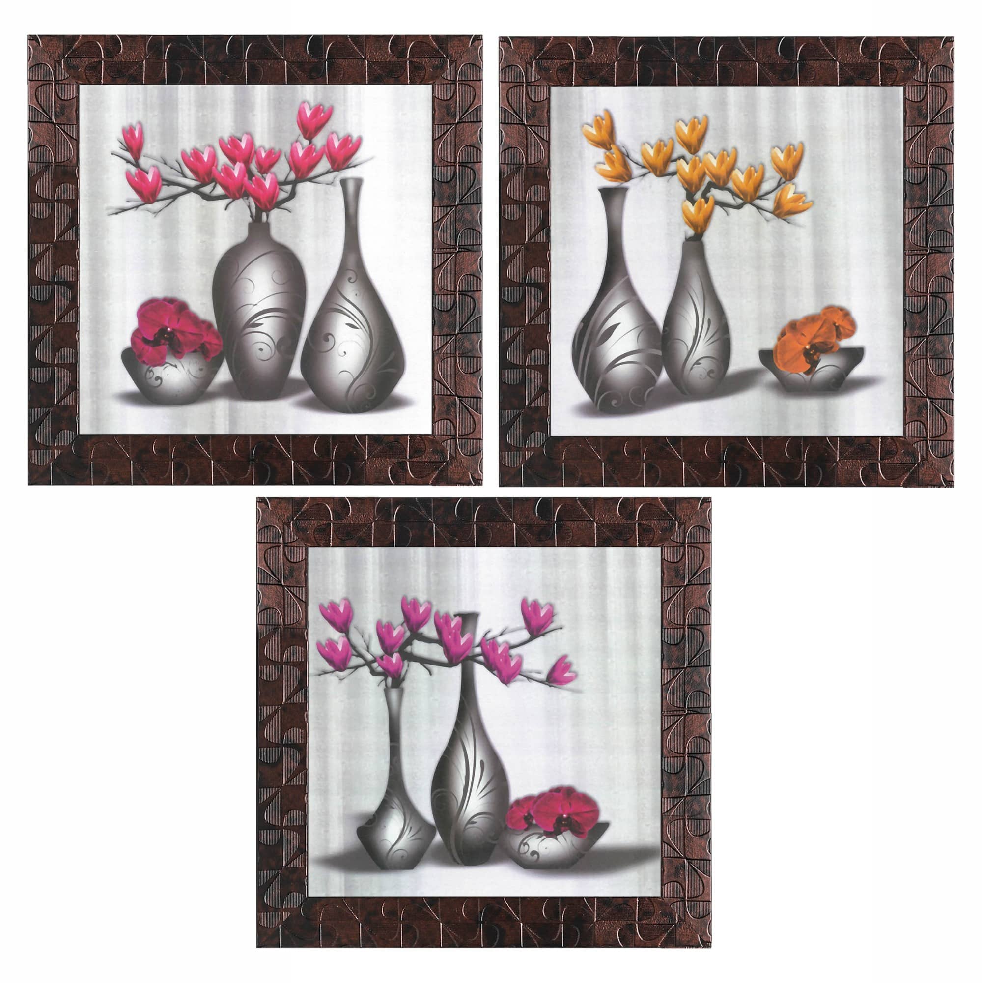 Indianara - Floral Painting With Frame